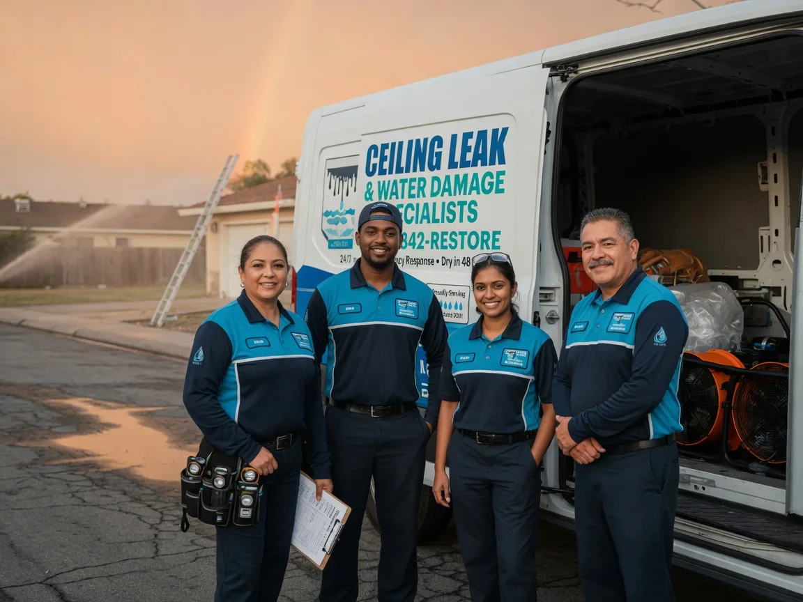 Ceiling Leak Cleanup company in Fort Towson, OK